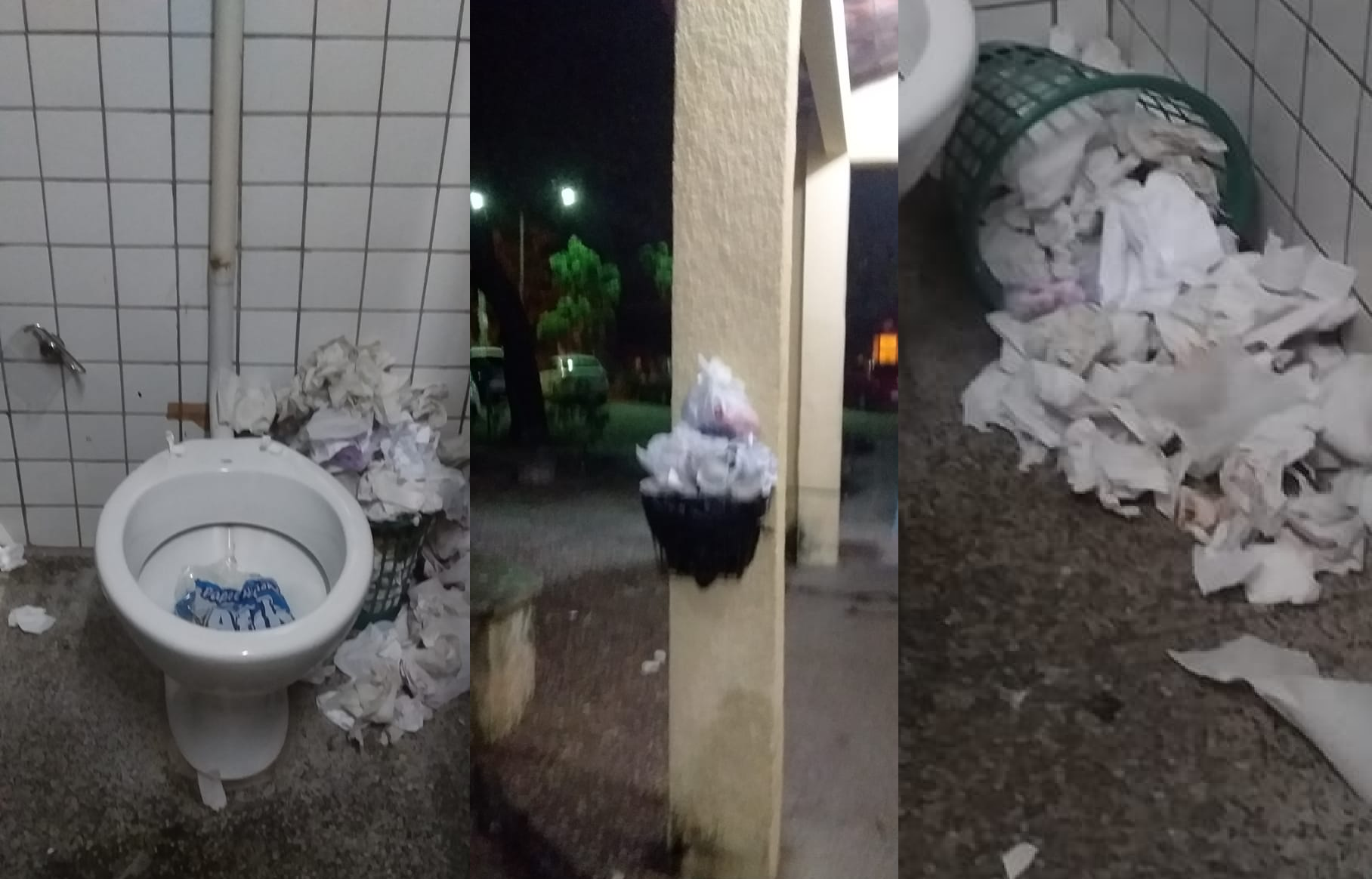 Lixo acumulado se espalha na Uespi